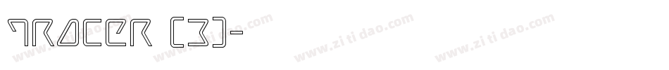 Tracer (3)字体转换
